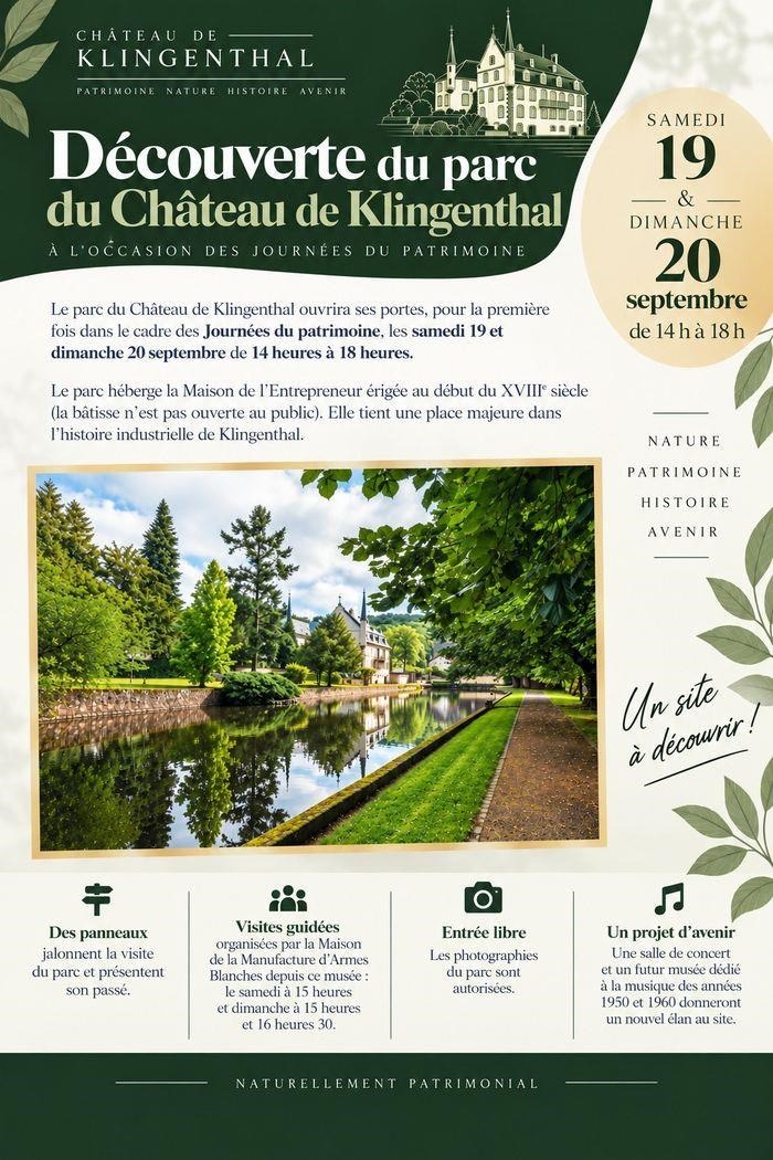 Découverte du parc du Château de Klingenthal – JEP 19-200926