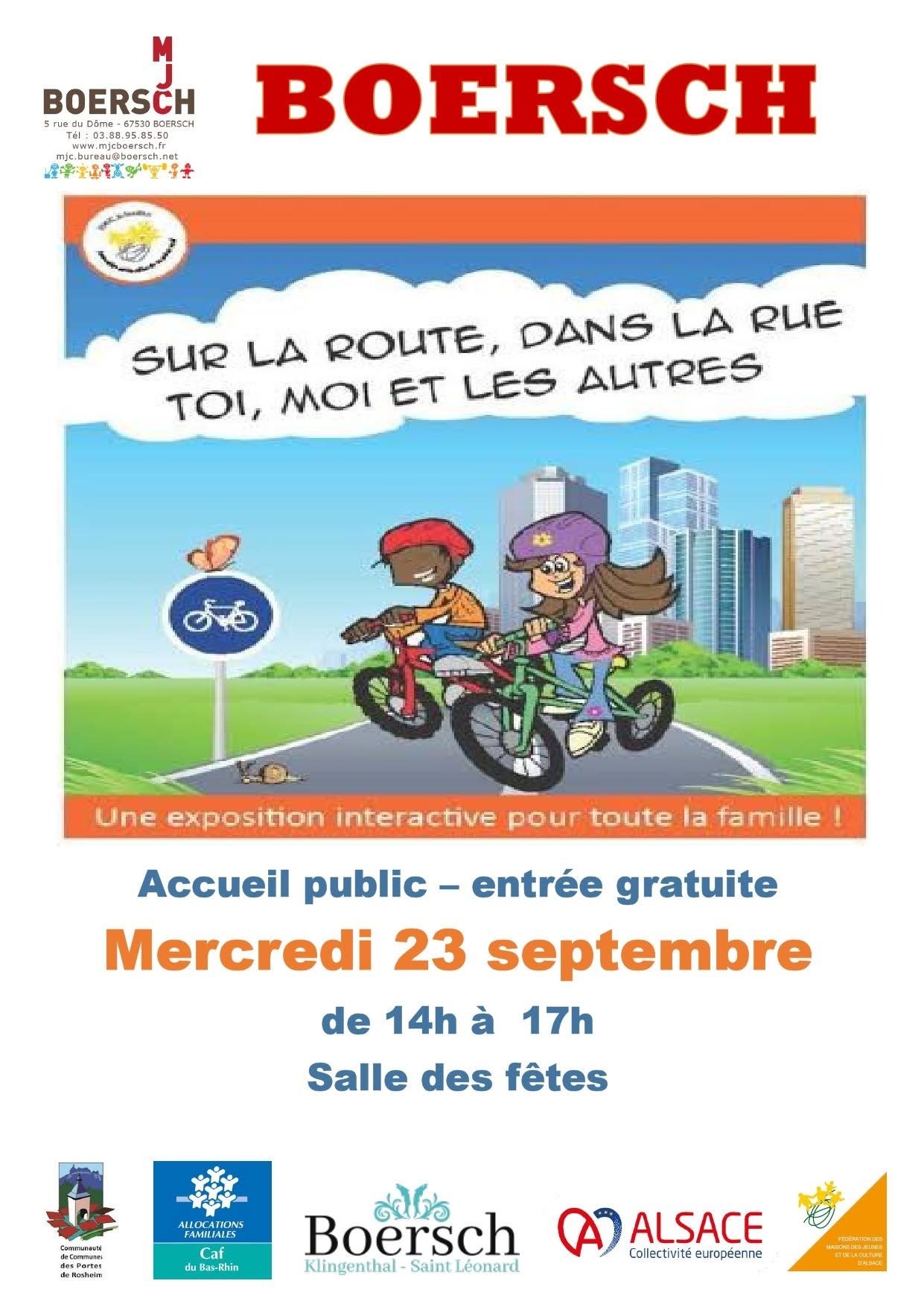 Exposition interative sécurité routière – MJC – 230926