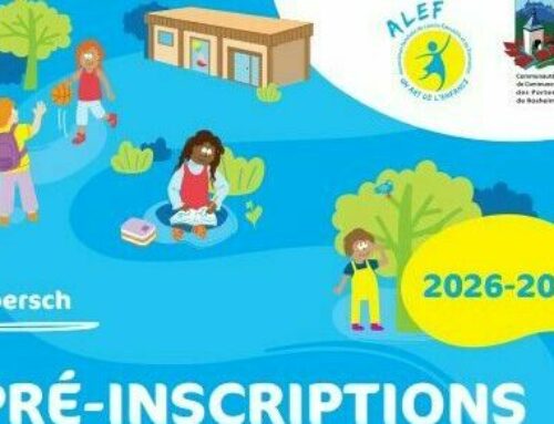 Pré-inscriptions au périscolaire du 2 au 23 mars